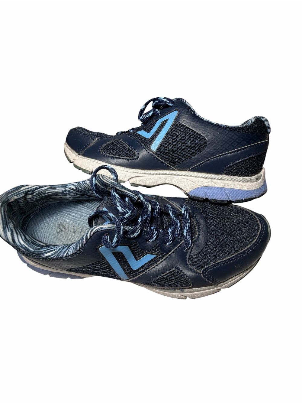 Vionic 335 Satima Navy Blue Athletic Sneakers Womens 7
